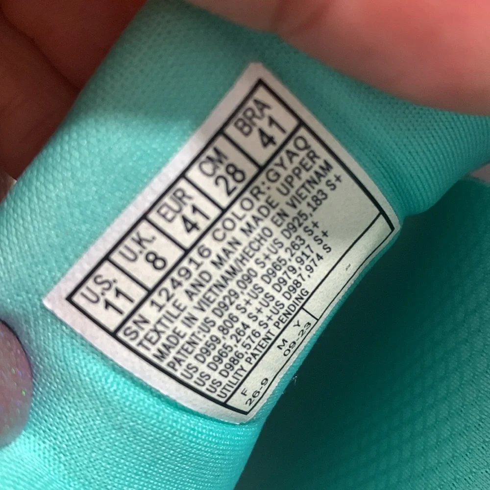 Skechers GO WALK Massage‎ Fit Slip-ins Grey & Green size 11